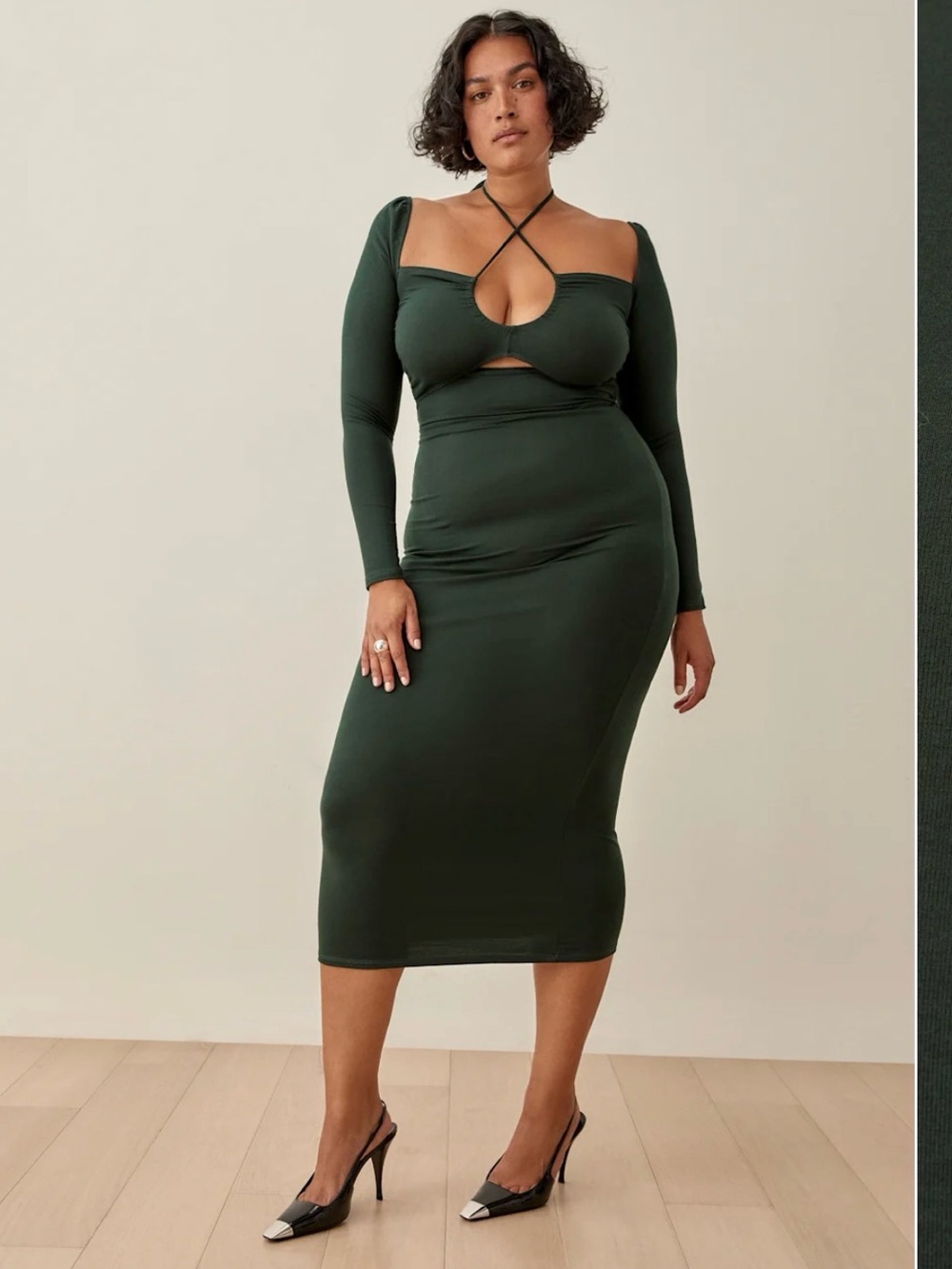 Reformation Alexei Knit Dress